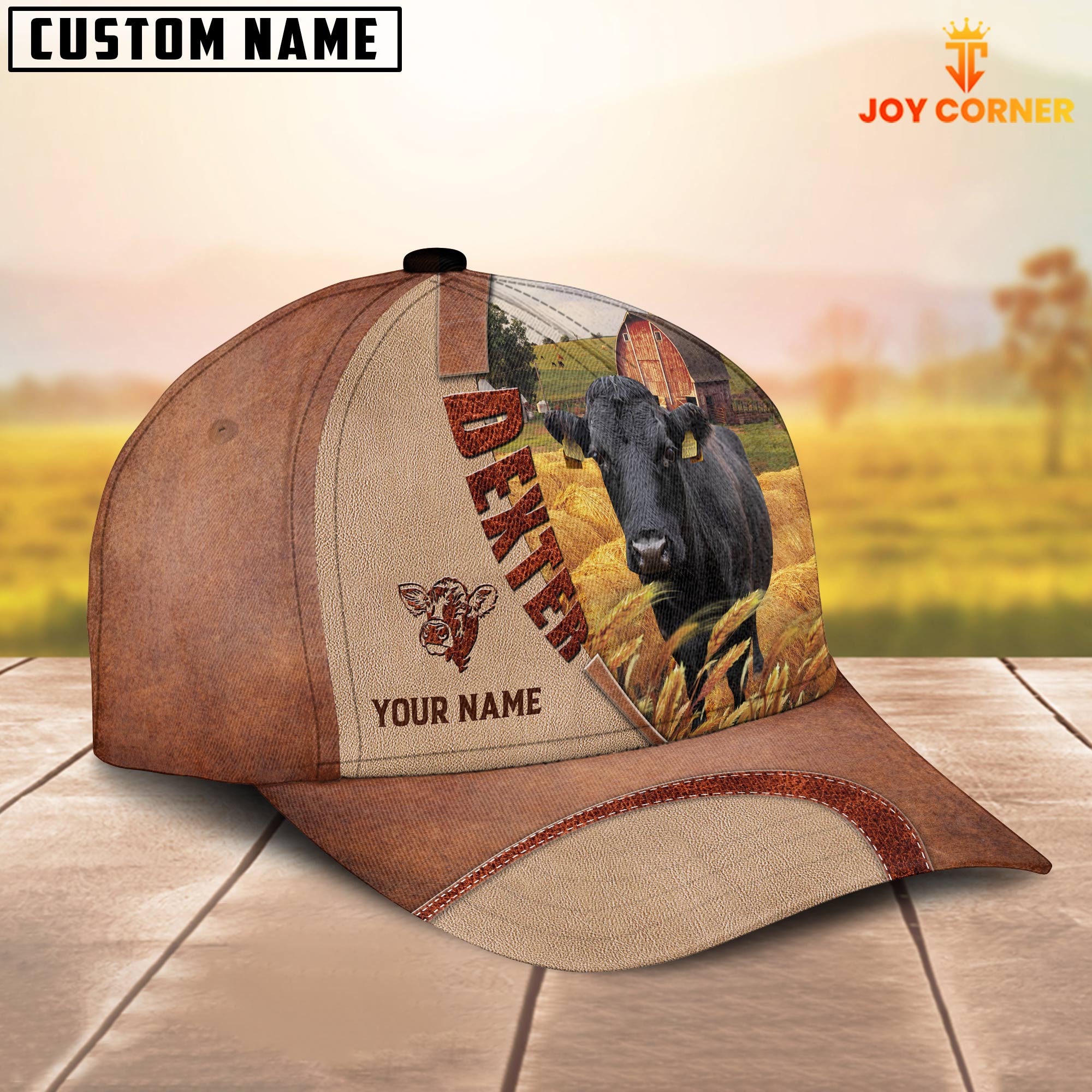 Personalized Name Dexter Farm Barn Cap
