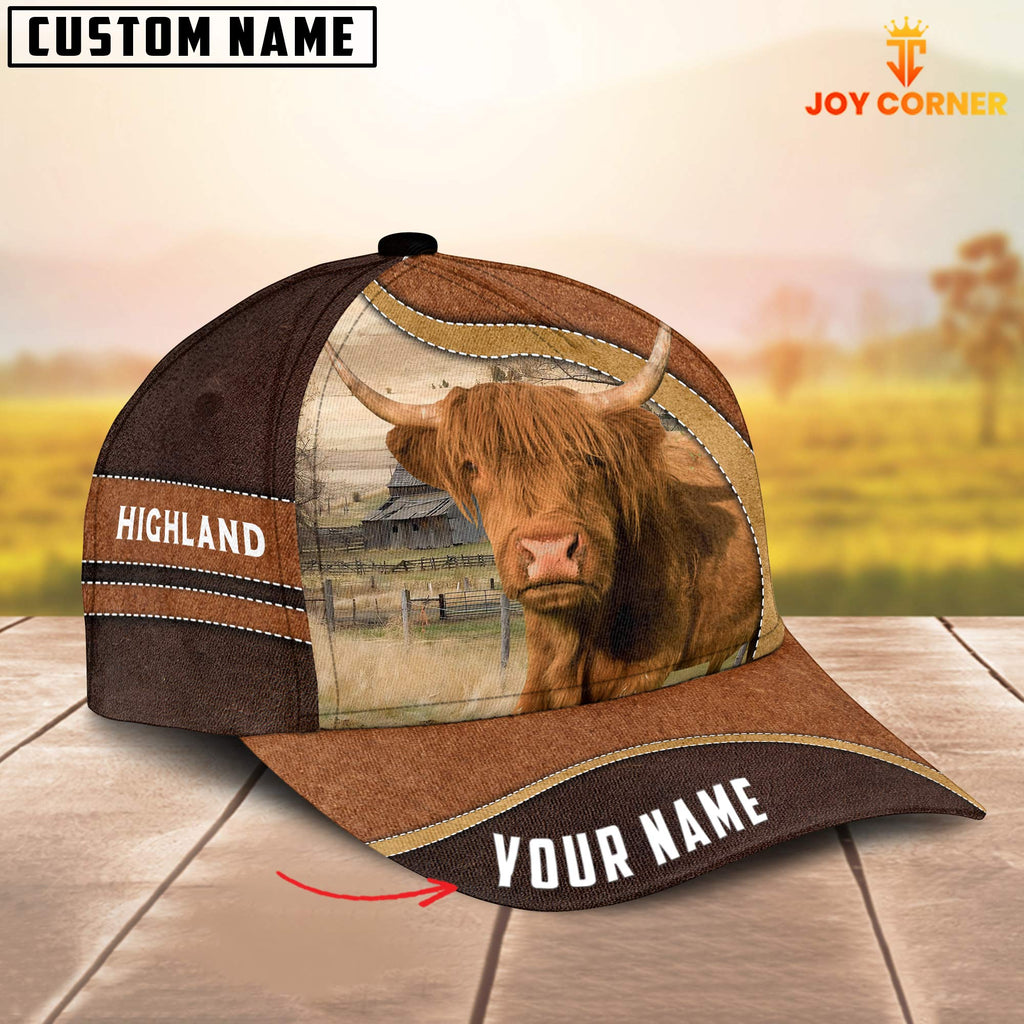Highland Happy Face Customized Name Cap