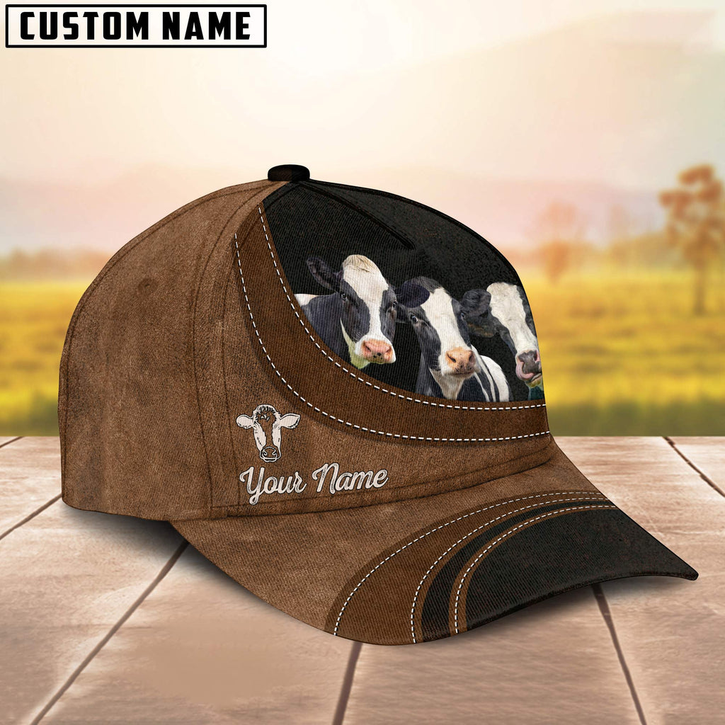 Holstein Happiness Customized Name Cap