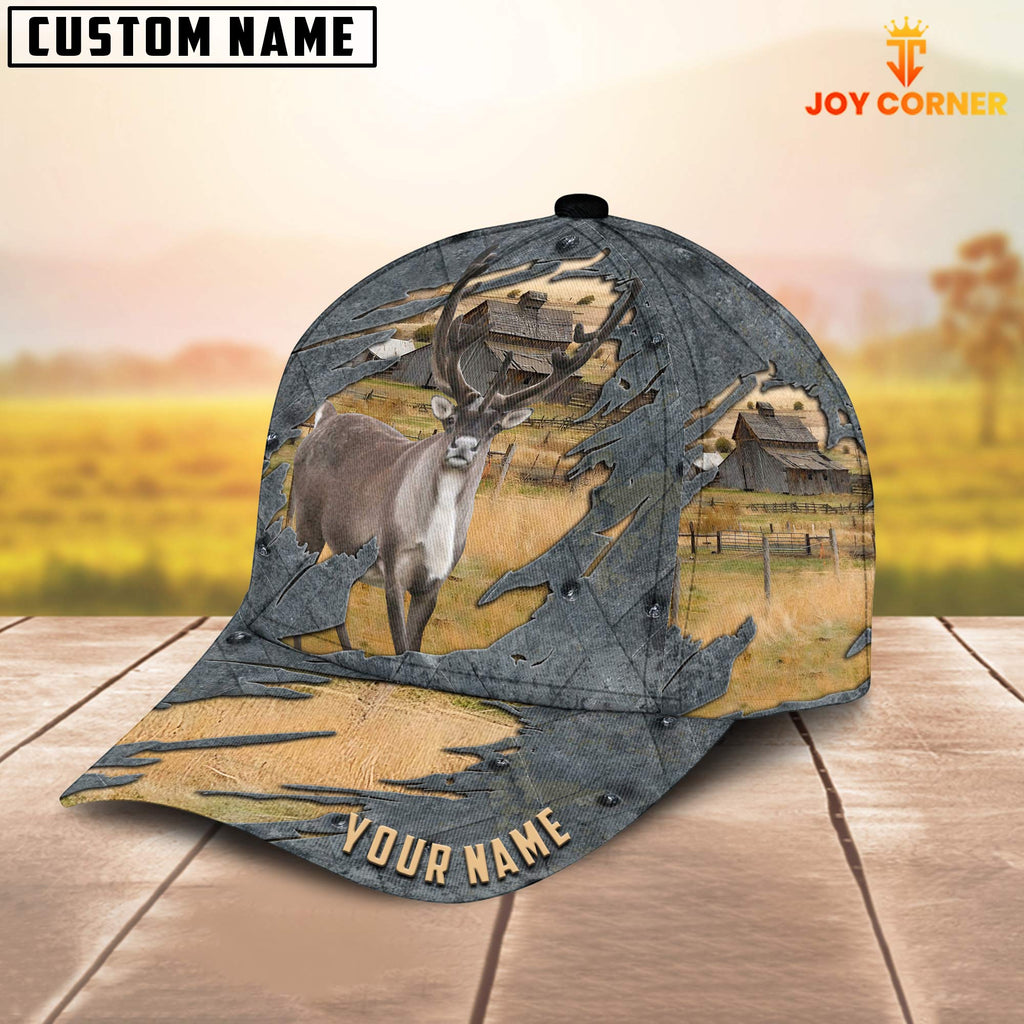 Rain Deer Customized Name Cap