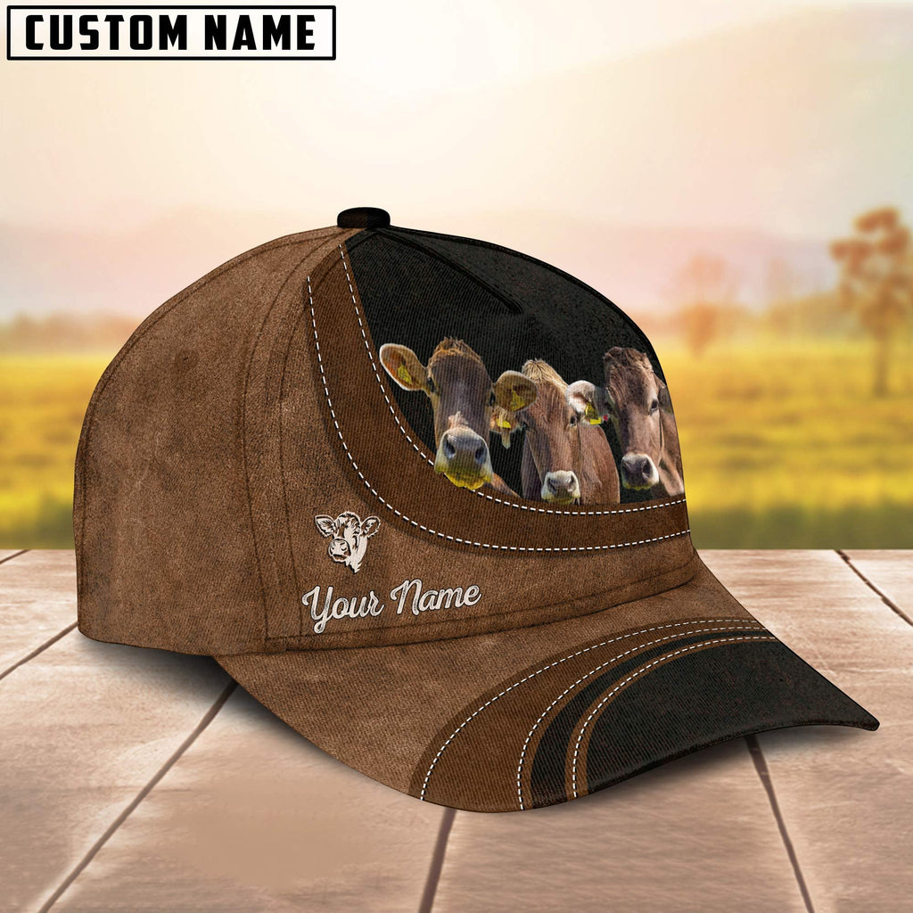 Bruavieh Happiness Customized Name Cap