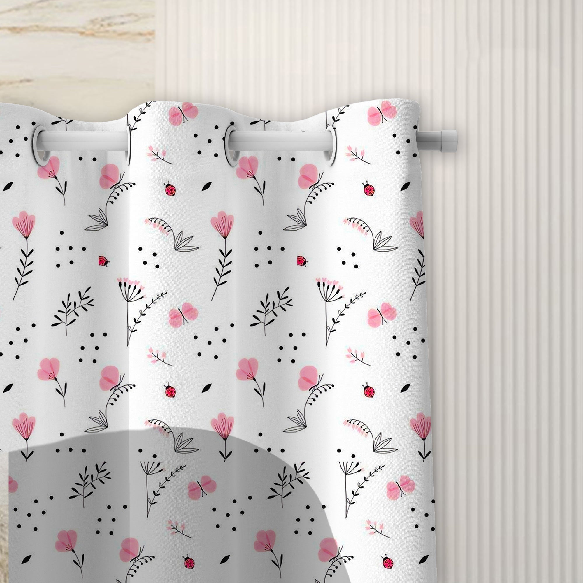 Sheep Flower 3D Shower Curtain