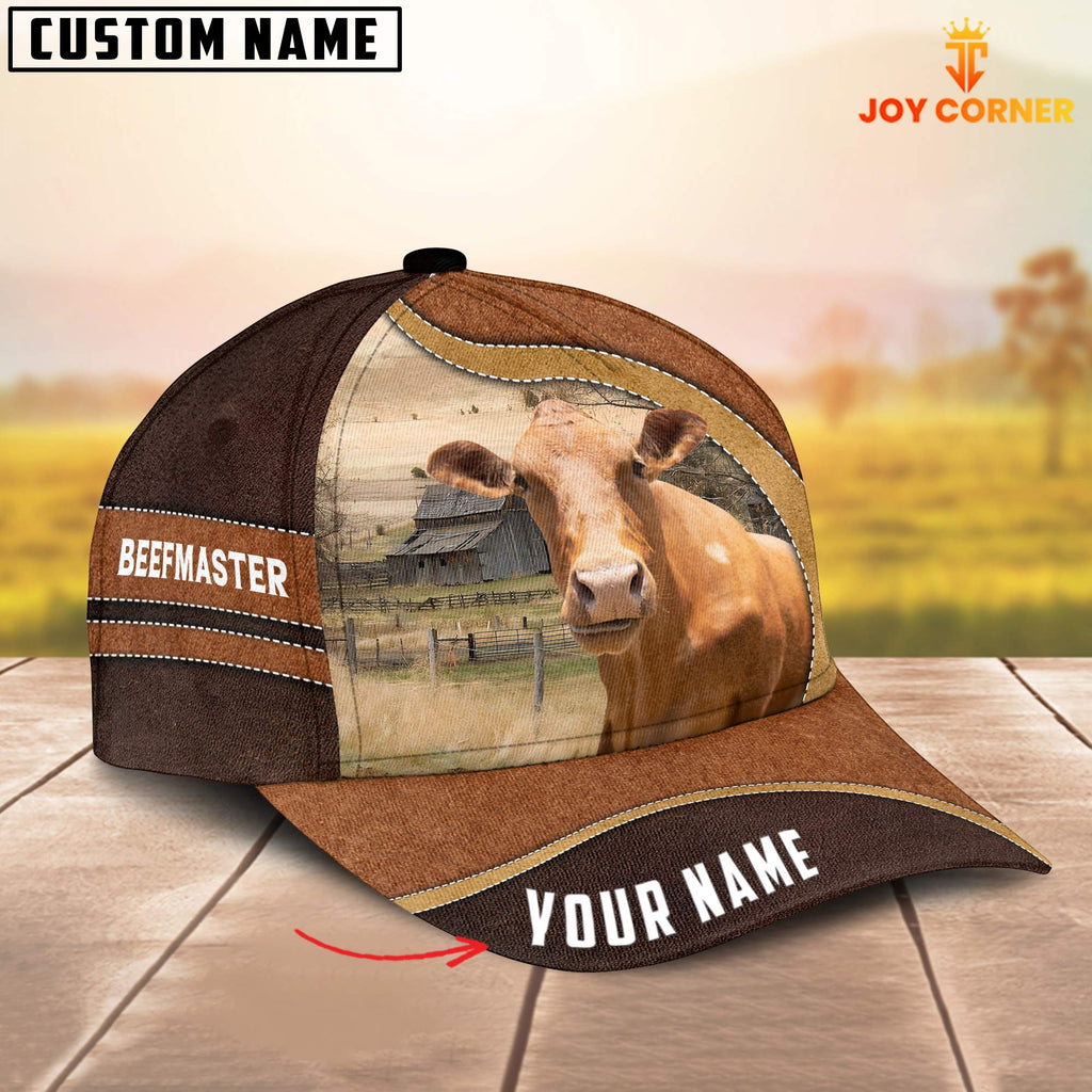 Beefmaster Happy Face Customized Name Cap