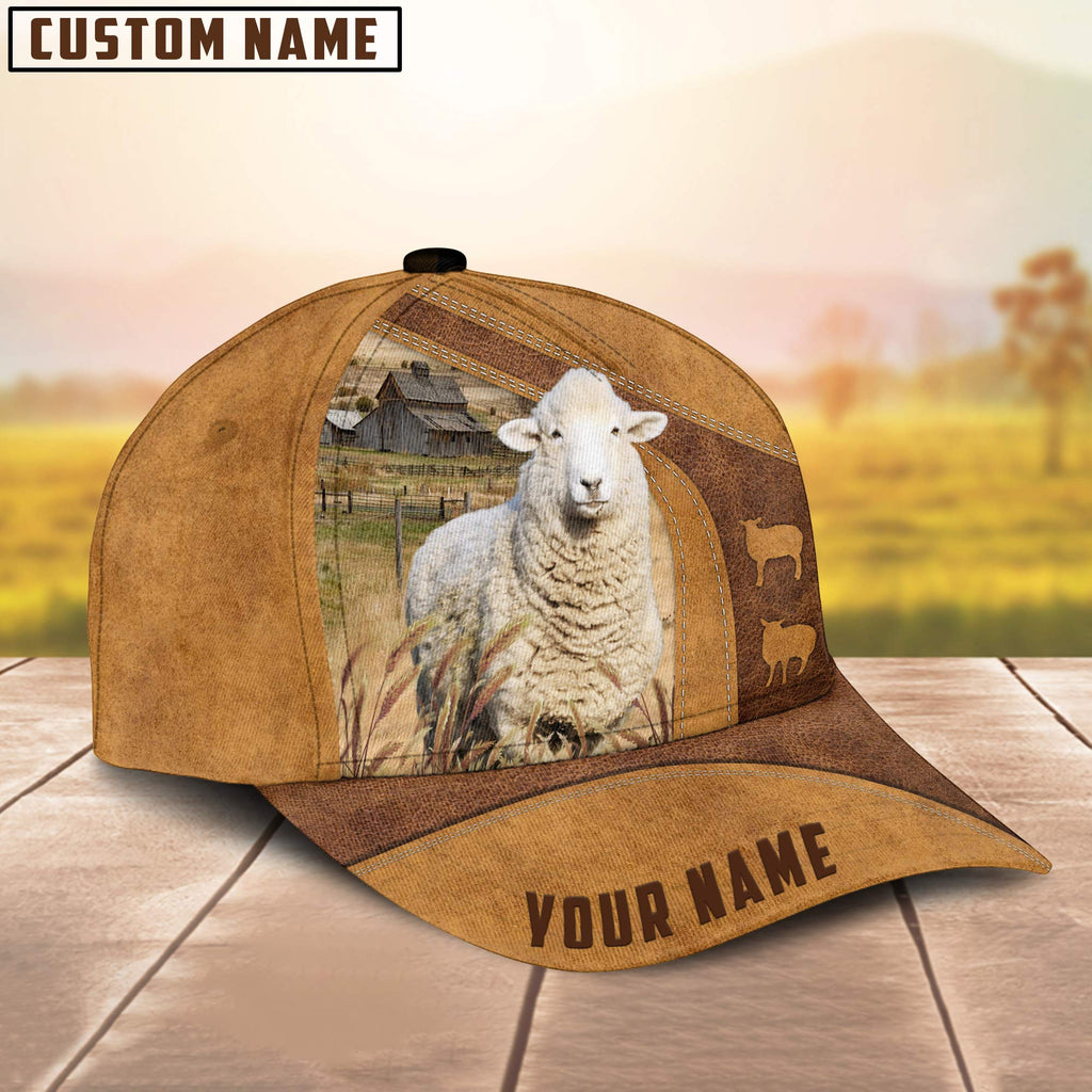 Custom Name Sheep Cap