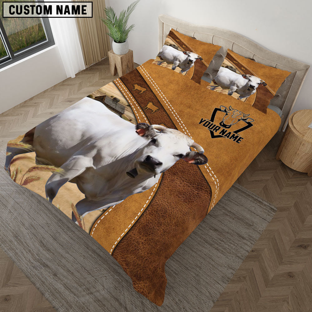 Custom Name Piedmontese Bedding set