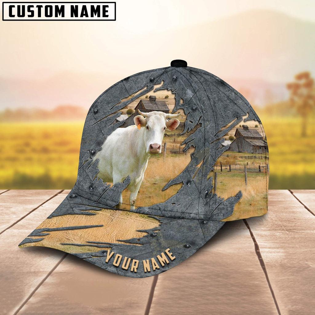 Charolais Customized Name Cap
