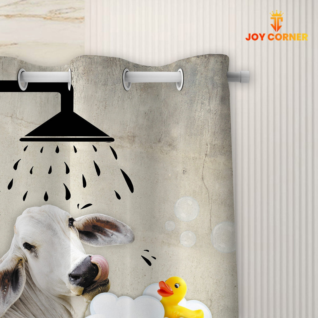 Brahman Cattle I Don't Sing In The Shower 3D Shower Curtain