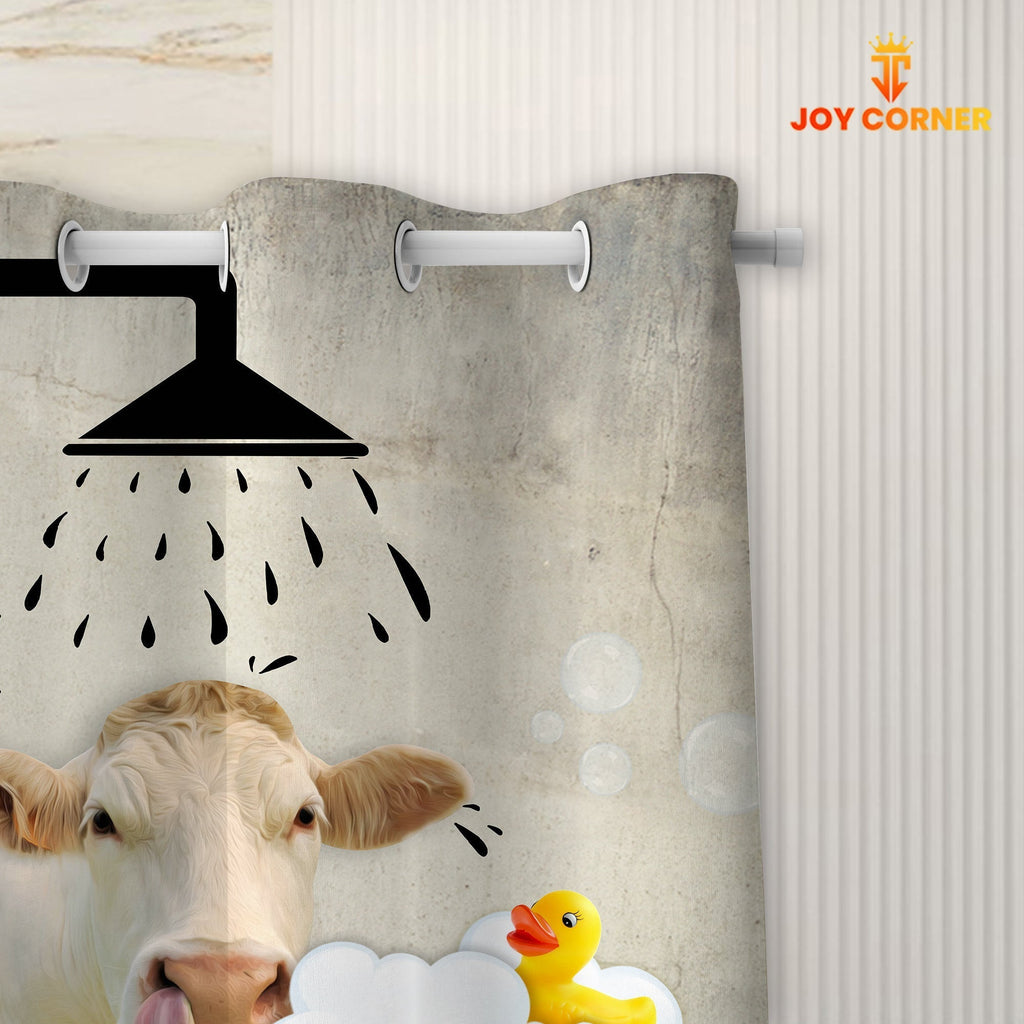 Charolais I Don't Sing In The Shower 3D Shower Curtain