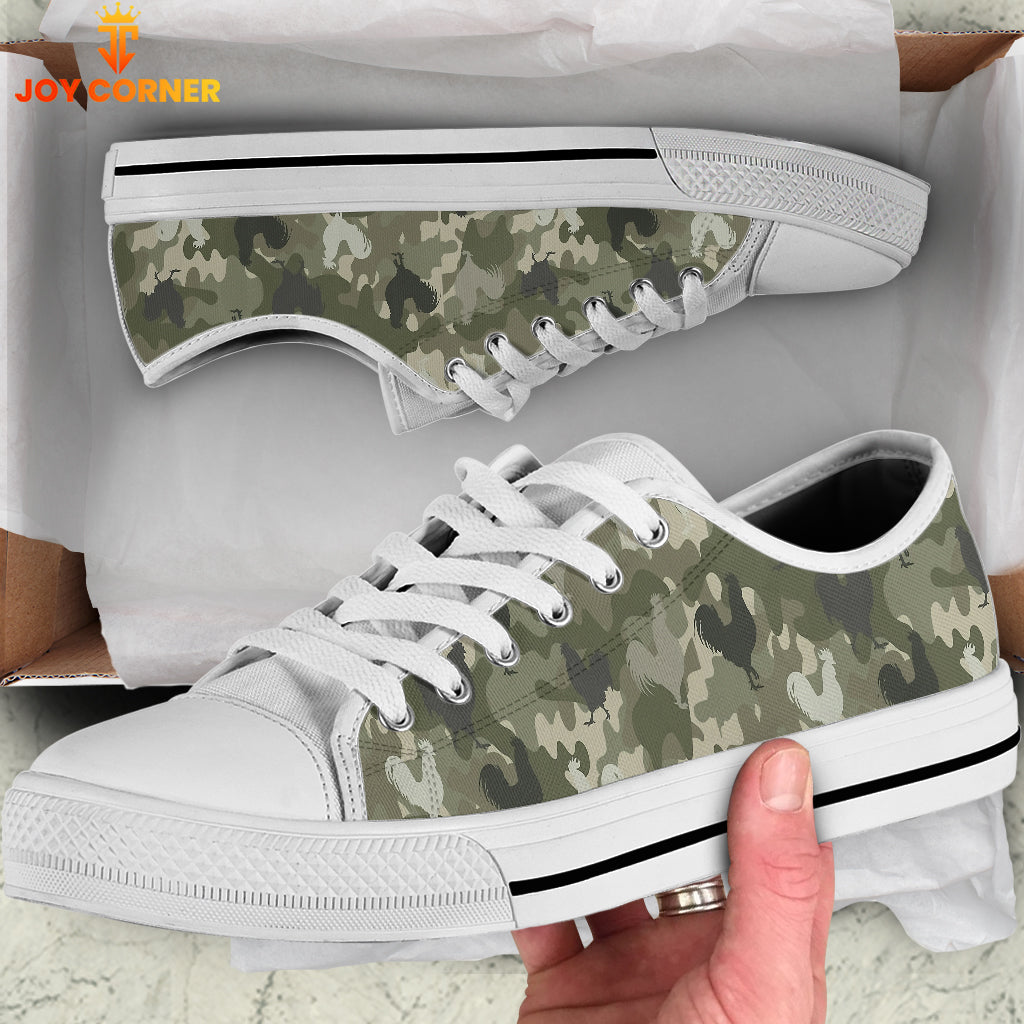 Chicken Camo Pattern Shoes