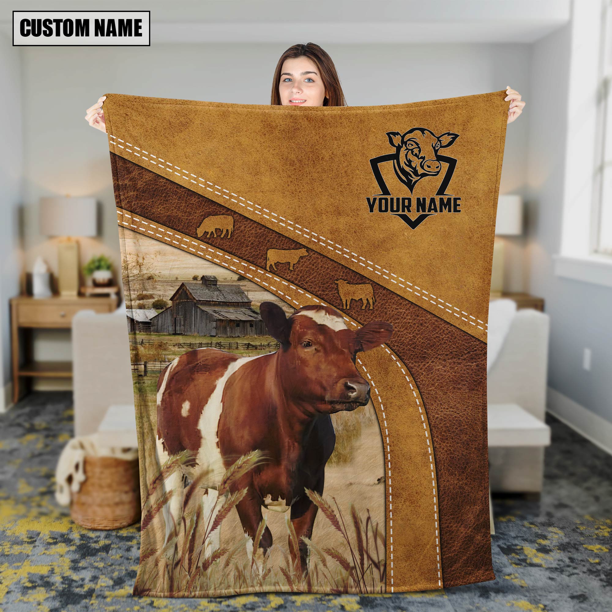 Ayrshires Custom Name Blanket Collection