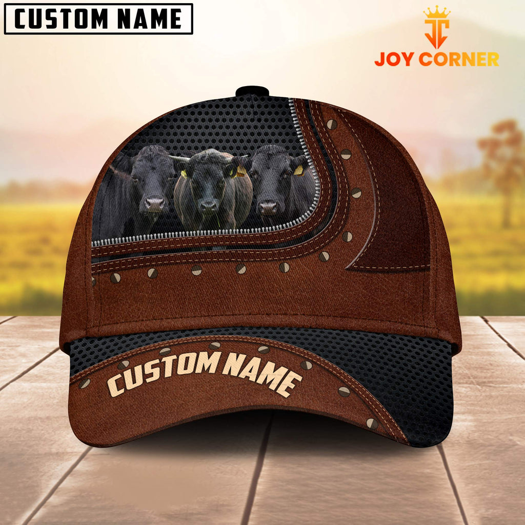 Dexter Happiness Zipper Pattern Customized Name Cap