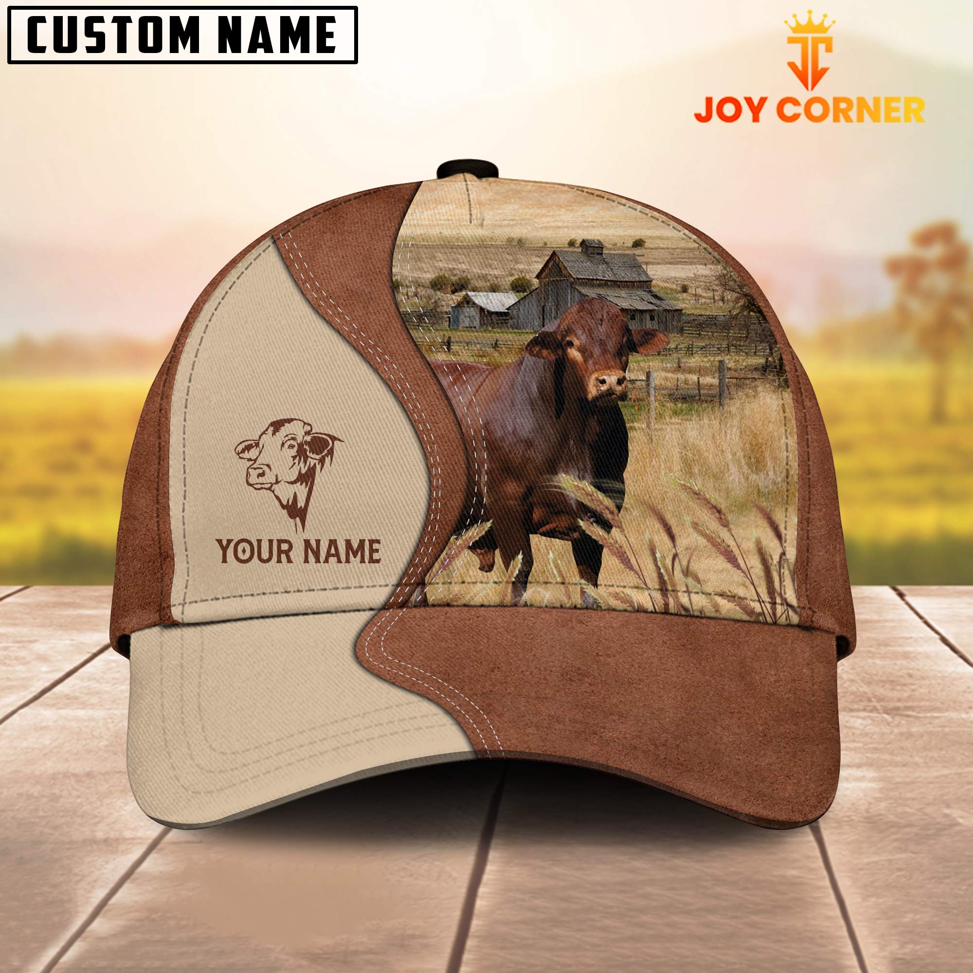 Beefmaster Customized Name Choco Cap