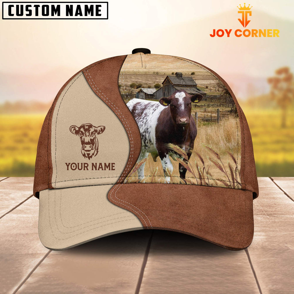 Shorthorn Customized Name Choco Cap
