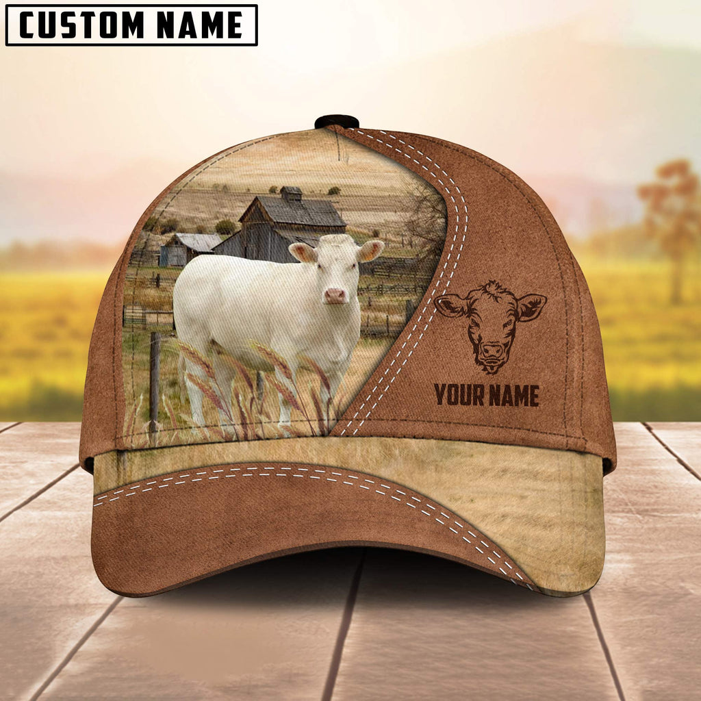 Charolais Customized Name Brown Cap