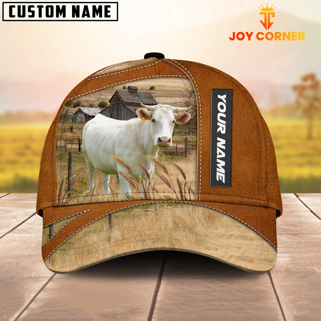 Charolais Customized Name Brown Cap