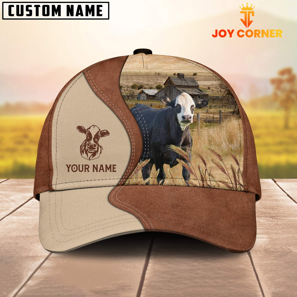 Black Baldy Customized Name Choco Cap