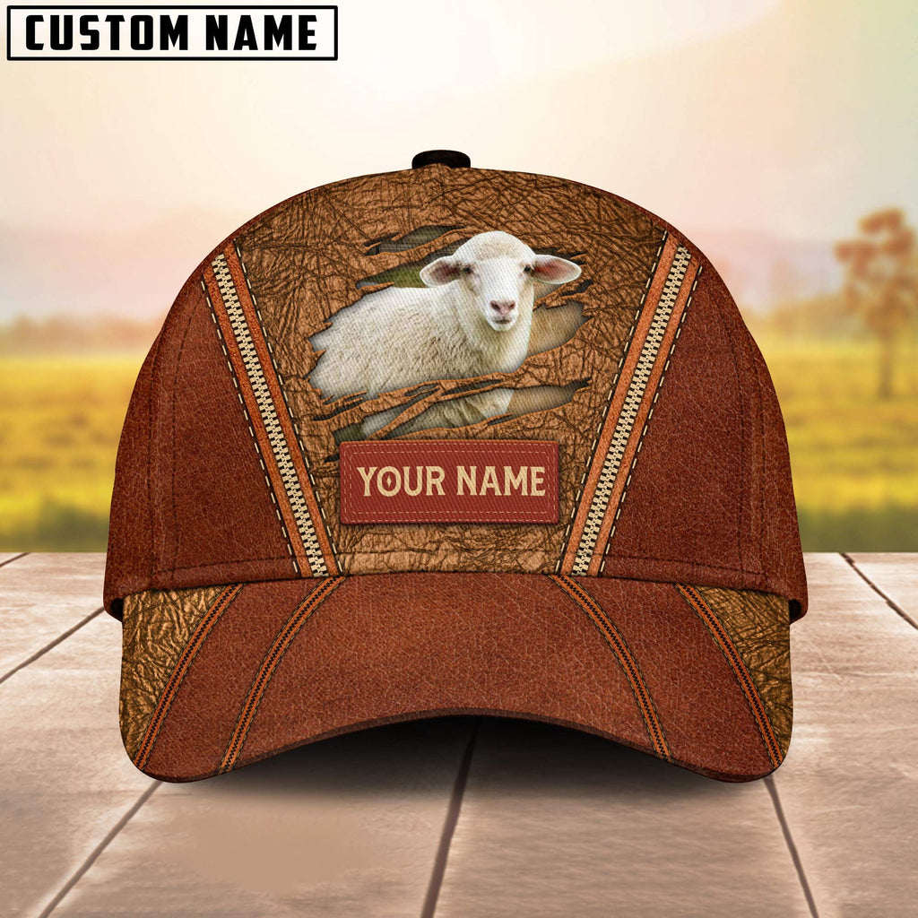 Happy Sheep Customized Name Cap