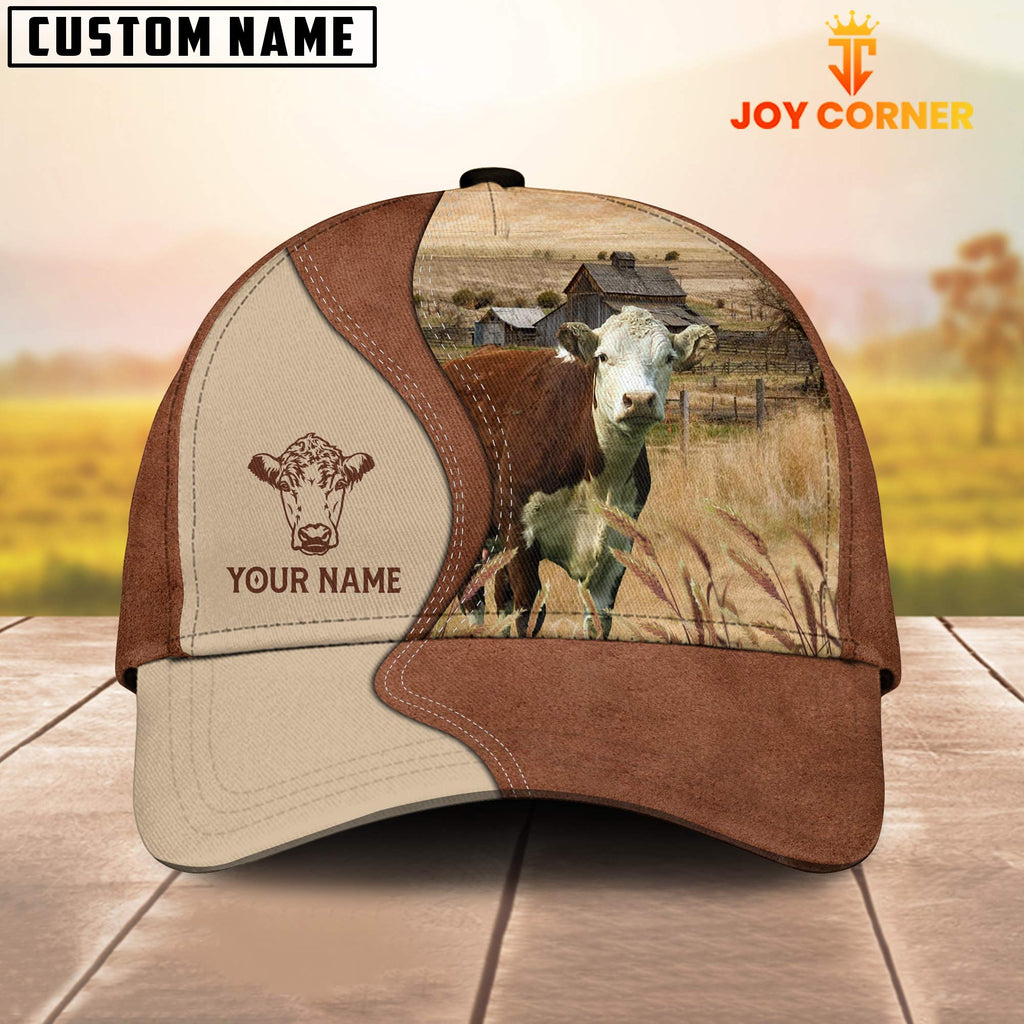 Hereford Customized Name Choco Cap