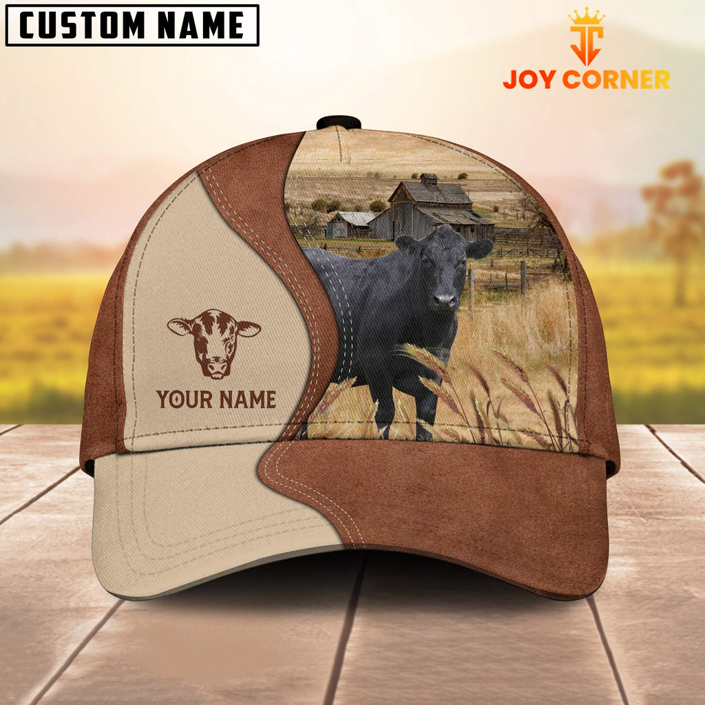 Black Angus Customized Name Choco Cap