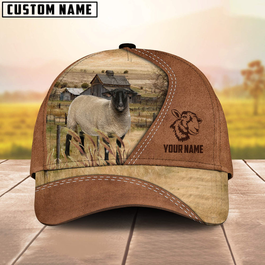 Suffolks Customized Name Brown Cap