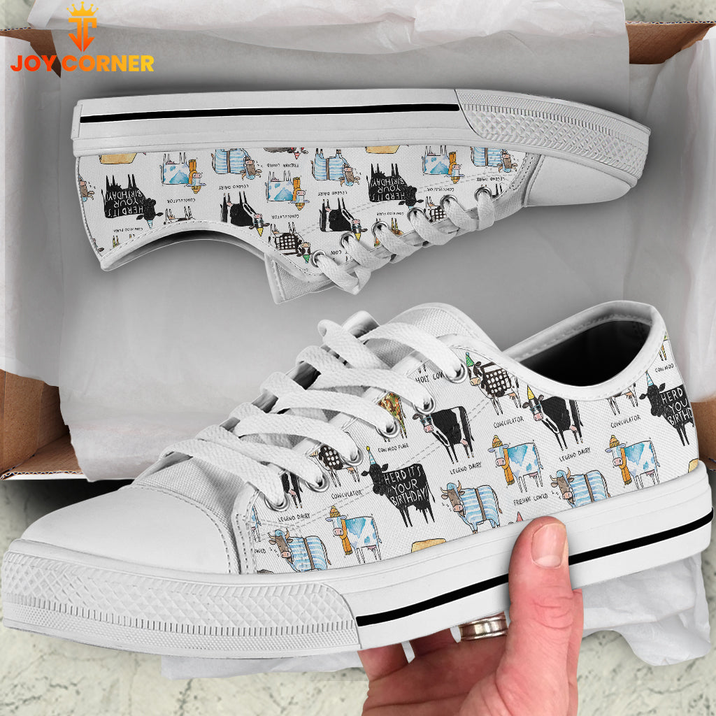 Cow Pattern Shoes