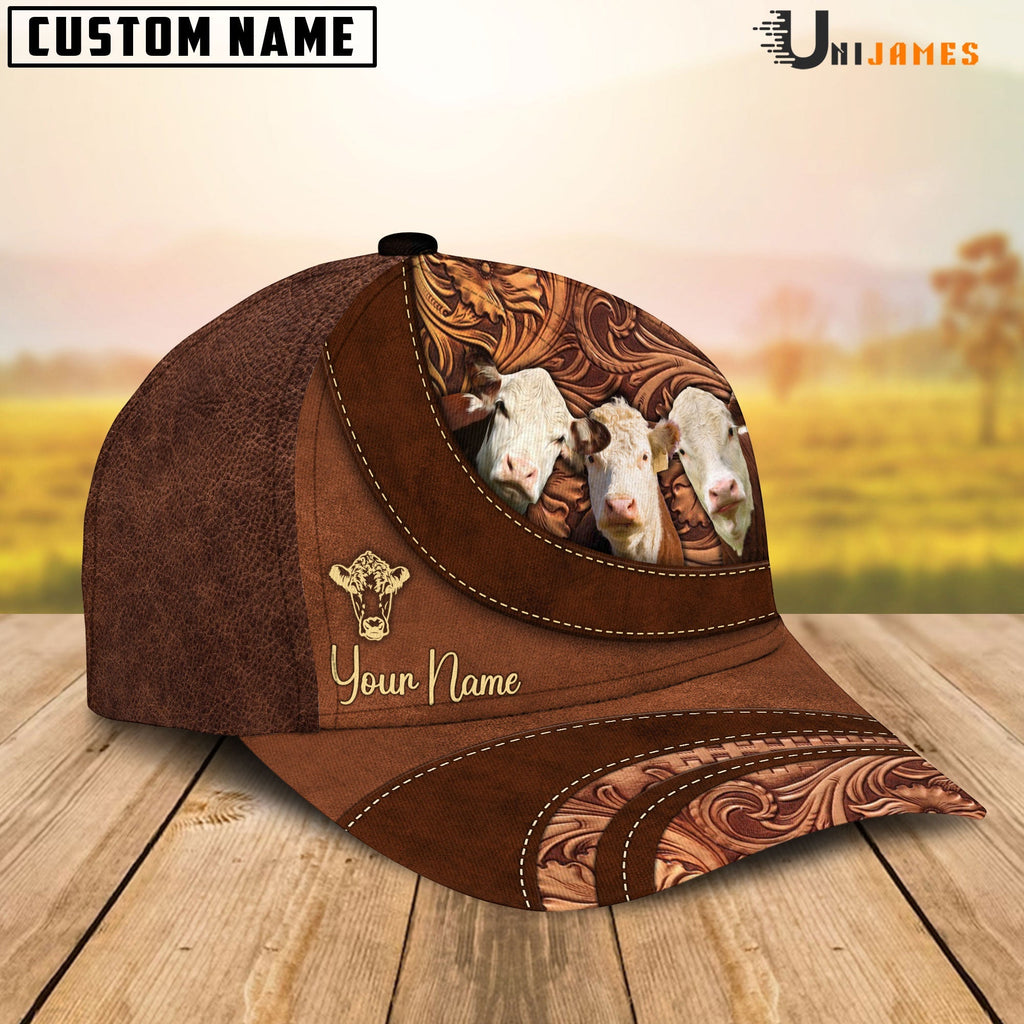 Hereford Happiness Customized Name Cap