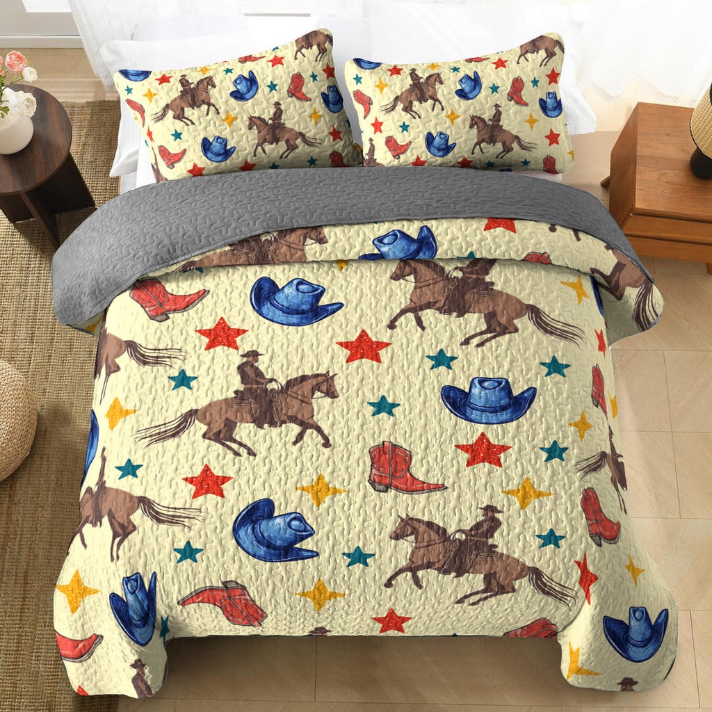 All Season Quilt 3-Piece Set Wild West Vibes
