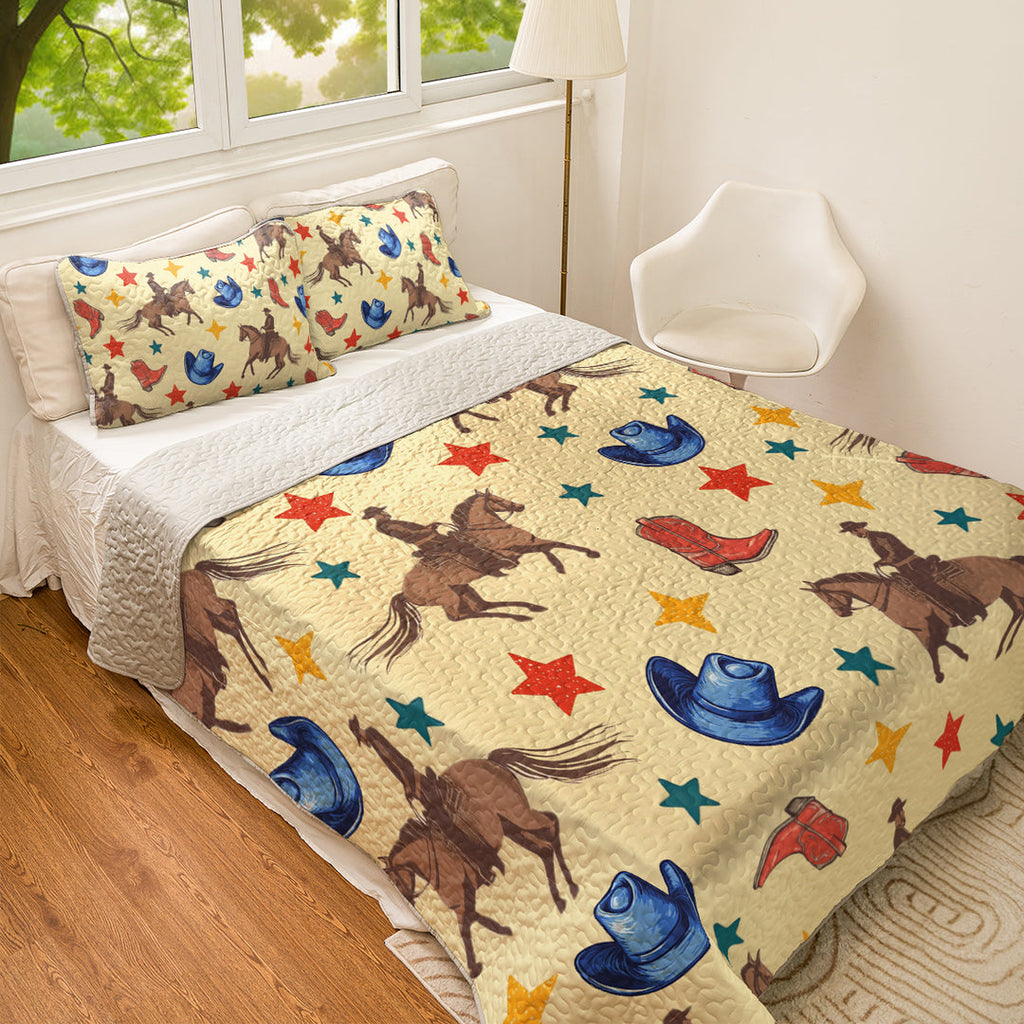 All Season Quilt 3-Piece Set Wild West Vibes