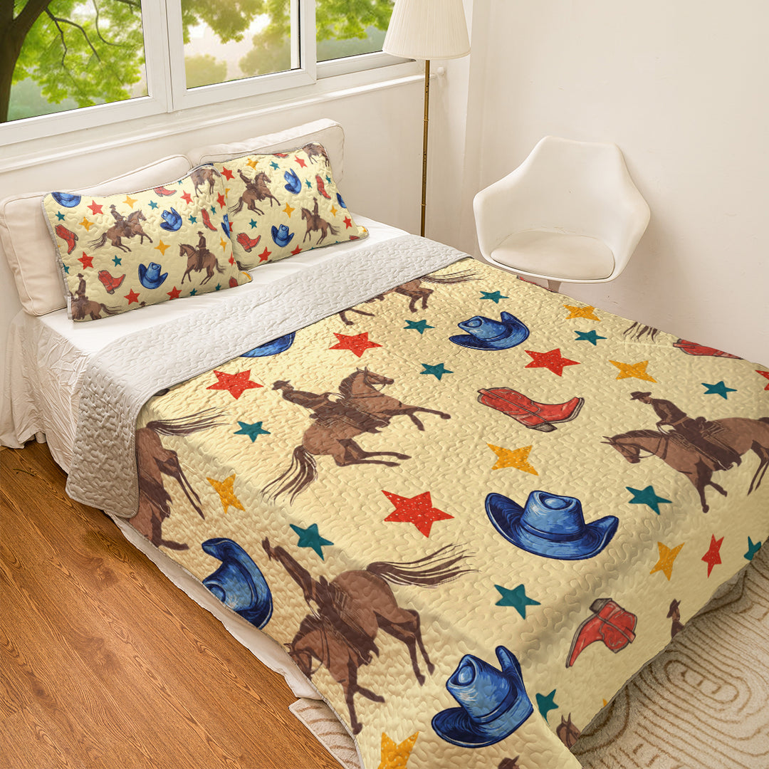 All Season Quilt 3-Piece Set Wild West Vibes
