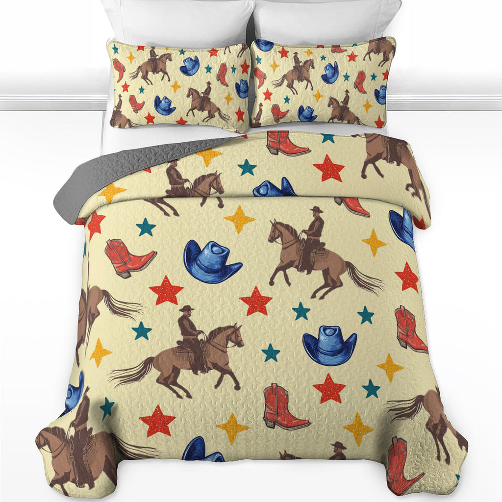All Season Quilt 3-Piece Set Wild West Vibes