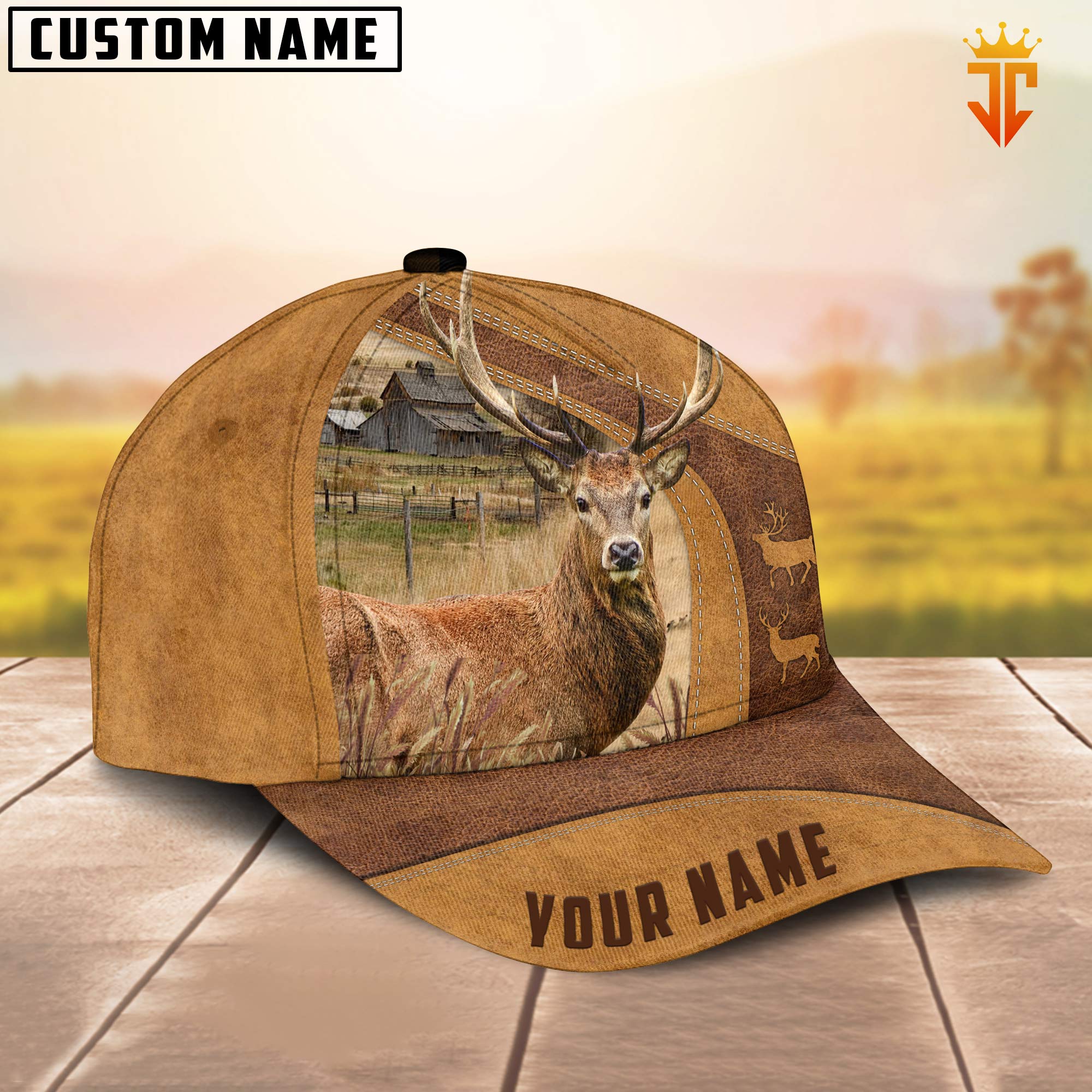 Custom Name New Zealand Red Deer Cattle Cap